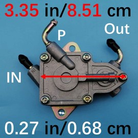 Tuzliufi Fuel Pump Compatible with Yamaha Rhino 450 660 Hunter Special Edition 2004 2005 2006 2007 2008 2009 5UG-13910-01-00 5UG-13910-00-00 New Z607