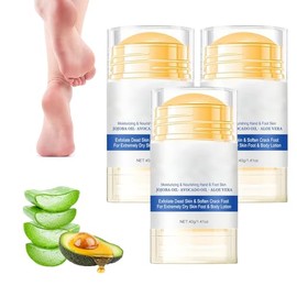 Crema de urea 60% hidratante en barra para el cuidado de los pies, nueva crema hidratante y antigrietas para pies secos y agrietados, loción para pies