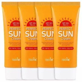Touch Me Perfect Sun Cream SPF50+ 60mlX4 sunscreen / 터치미 퍼펙트 썬크림 SPF50+ 60mlX4개 선크림