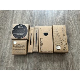 LastObject Reusable Black Last Swabs Tissues Facial Rounds Laundry Bag Lot New