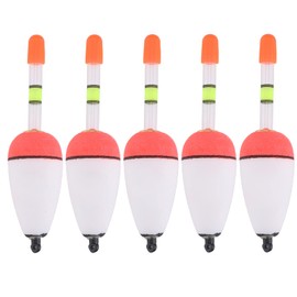 Pack of 5 Fishing Floats Drift Float Fish Float Long Distance Shot Hanging Drifting Fishing Float Fishing Float Fish Float Fishing Accessories (10 g)