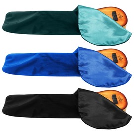 Mindsoft 3 Pcs Hand Made Satin Violin Blanket Velvet Fabric Violin Cover Three Colors Suitable for 4/4 Full Size Elegant