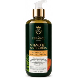 Shampoo Anti-Caída con chile habanero y cacahuanche (500ml) Estimula el crecimiento de cabello fortalece el cabello desde la raíz No reseca el cabello Aporta Brillo e hidratación regula la grasa en el cabello