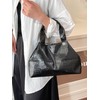 COOLOYA Women's Crocodile Pattern Tote Bag PU Leather Evening clutch