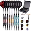 Darts Plastic Tip - Professional Soft Tip Darts Set for