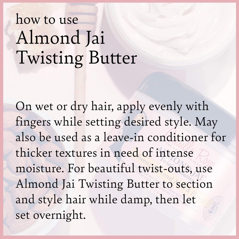 Camille Rose Almond Jai Twisting Butter, 8 fl oz