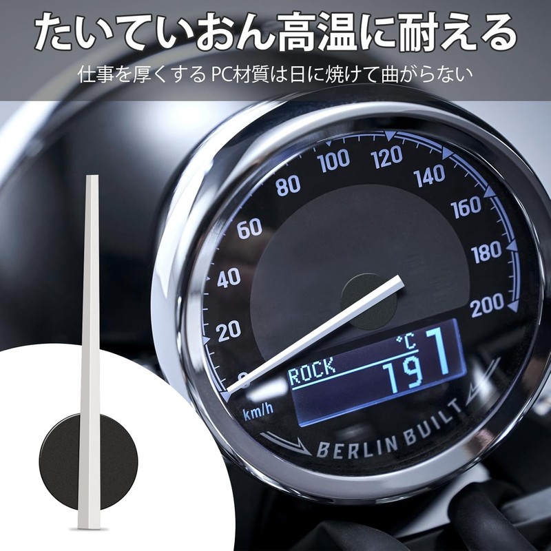 Pacify Motorcycle Mileage Meter Pointer Motorcycle Instrument Speedometer Needle for