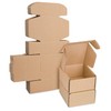 Corrugated Cardboard Shipping Boxes, 100x100x53mm Royal Mail Small Parcel PiP