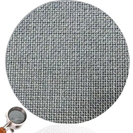 Huakaile Espresso Puck Screen 58.5mm, Reusable Coffee Puck Screen, Stainless Steel Portafilter Screen, Coffee Filter Lower Shower Screen with 1.7mm Thickness 150μm Mesh (1 Pcs)