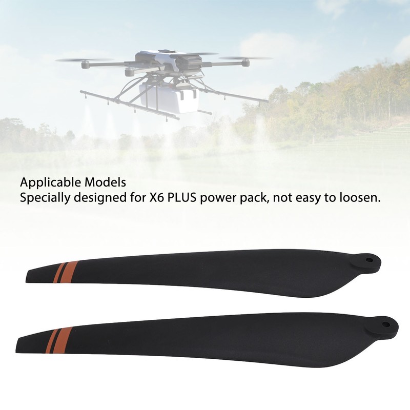 2pcs Drone Propellers Folding Plastic Low Noise Plant Drone Propellers