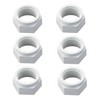 ATIE ED15 Feed Hose Mender Nut Replacement for Pentair Pool Cleaner Feed Hose Mender Nut ED15 (6 Pack)