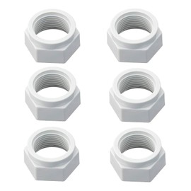 ATIE ED15 Feed Hose Mender Nut Replacement for Pentair Pool Cleaner Feed Hose Mender Nut ED15 (6 Pack)