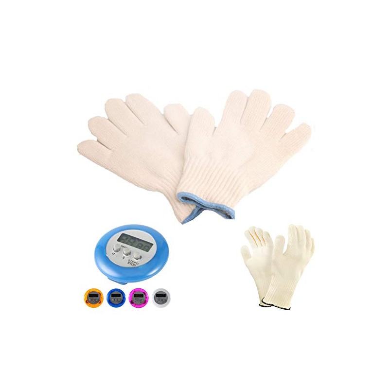 High Heat OVEN GLOVES & Digital KITCHEN TIMER -Cooking &
