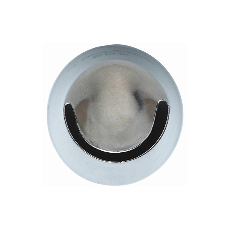 KitchenCraft Sweetly Does It Medium Piping Nozzle, Ruffle Tip, Stainless