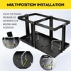 Gas Can Holder for Trailer, Fuel Jug Holder, with 4