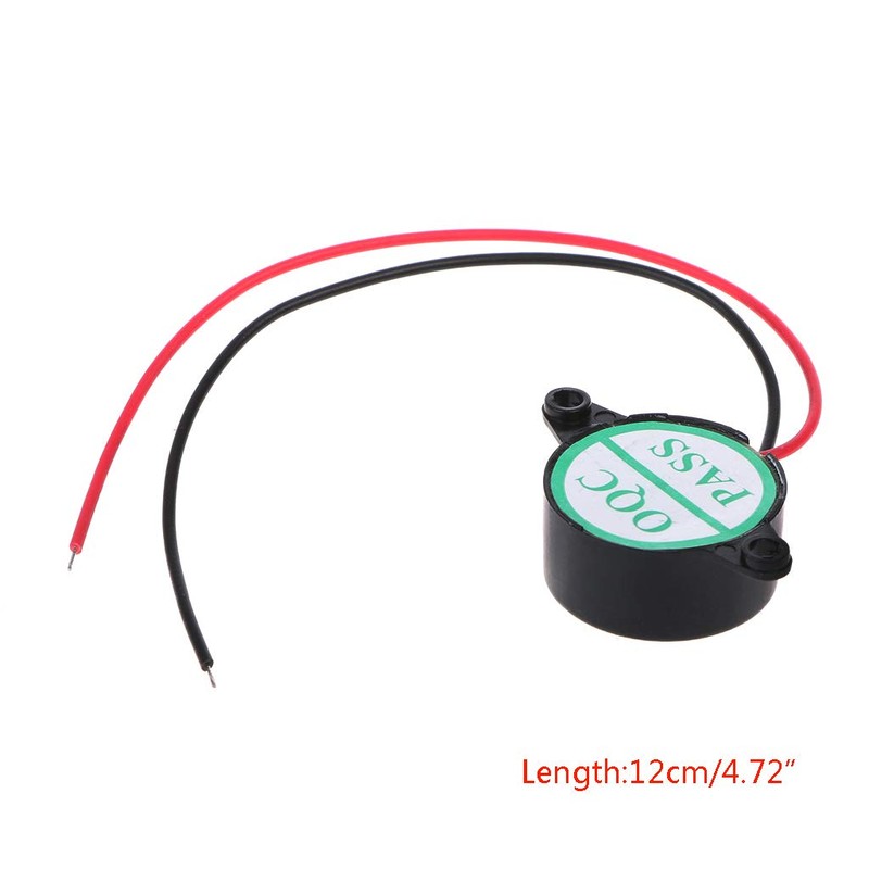 Kadagg 12V 95dB Active Buzzer High Decibel Electronic Buzzer Alarm