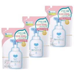 Cow Brand Additive-Free Foaming Hand Soap, Refill, 10.8 fl oz (320 ml) x 3