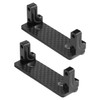 LINSYRC RC Servo Mount Aluminum Alloy Servo Fixed Bracket for