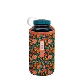 Sok It BotlSok Water Bottle Sleeve Insulated Neoprene Cover (Floral Affair, Fits 32oz Nalgene)