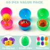 JOYIN JOYIN 96Pcs Easter Eggs with Toys Inside 48 Prefilled