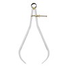 QWORK Outside Calipers, Precision Quick-Spring Nut Adjustment 12 Inch Jaw