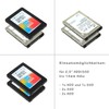 Rhomb UTECH Mounting Frame for 2x 2.5 inch HDD/SSD to