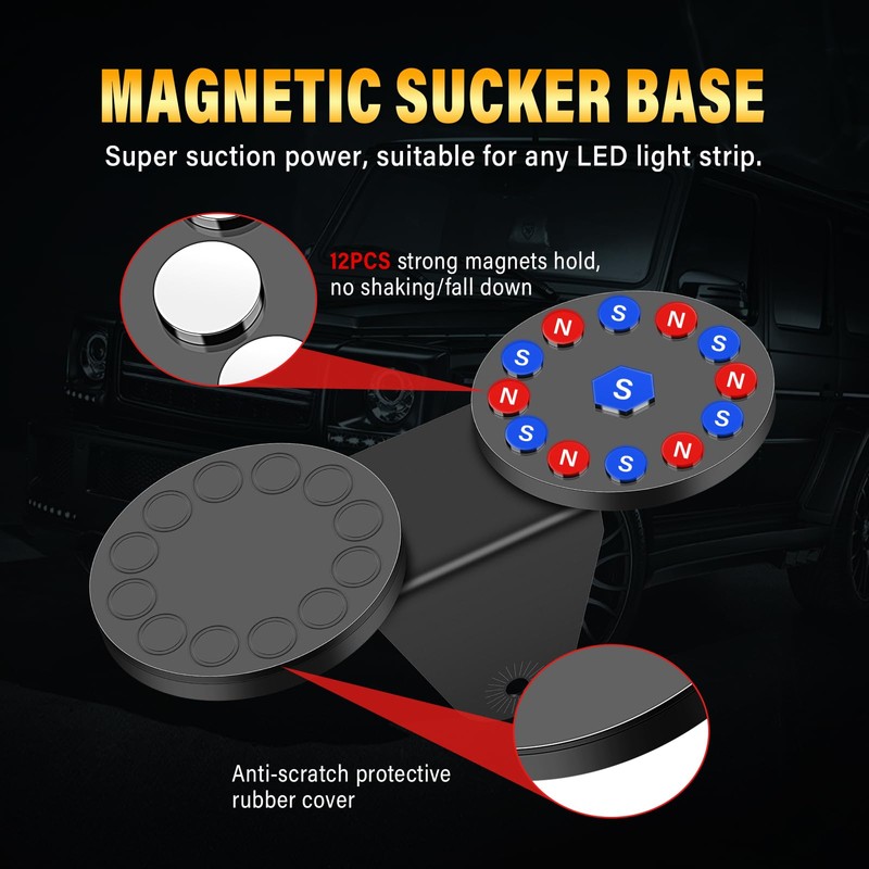 SKYWORLD 42" 540W Triple Row Off Road LED Light Bar,