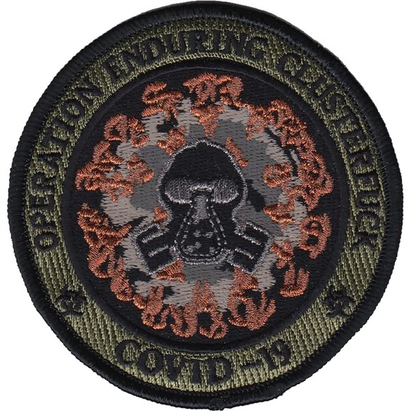 Operation Enduring Clusterfuck Patch: COVID-19 - Olive Drab