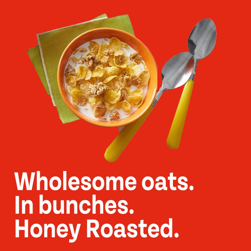Honey Bunches of Oats Honey Roasted Breakfast Cereal Bag with