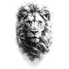 5 Sheets Temporary Lion Tattoos Animal Tattoos Arm Tattoos AI