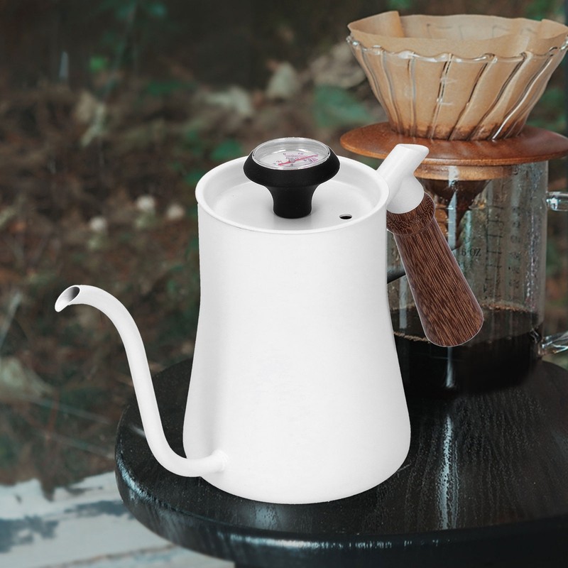 Coffee Pot 650ml Stainless Steel Long Narrow Spout Coffee Kettle