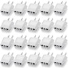 EBOOT 20 Pack EBOOT Europe to USA Plug Adapter American