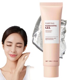 Gentle Purifying Exfoliating Gel - Face Exfoliator Scrub, Facial Scrub Exfoliator, Purifying Blackhead Scrub, Face Scrub For Women, Exfoliating Face Wash, Moisturizing And Rejuvenating