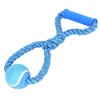 Nuts For Knots Rope Tennis Ball Pull Dog Toy Tight