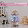 Music Box Birthday Gift Color LED Light Merry Go Round