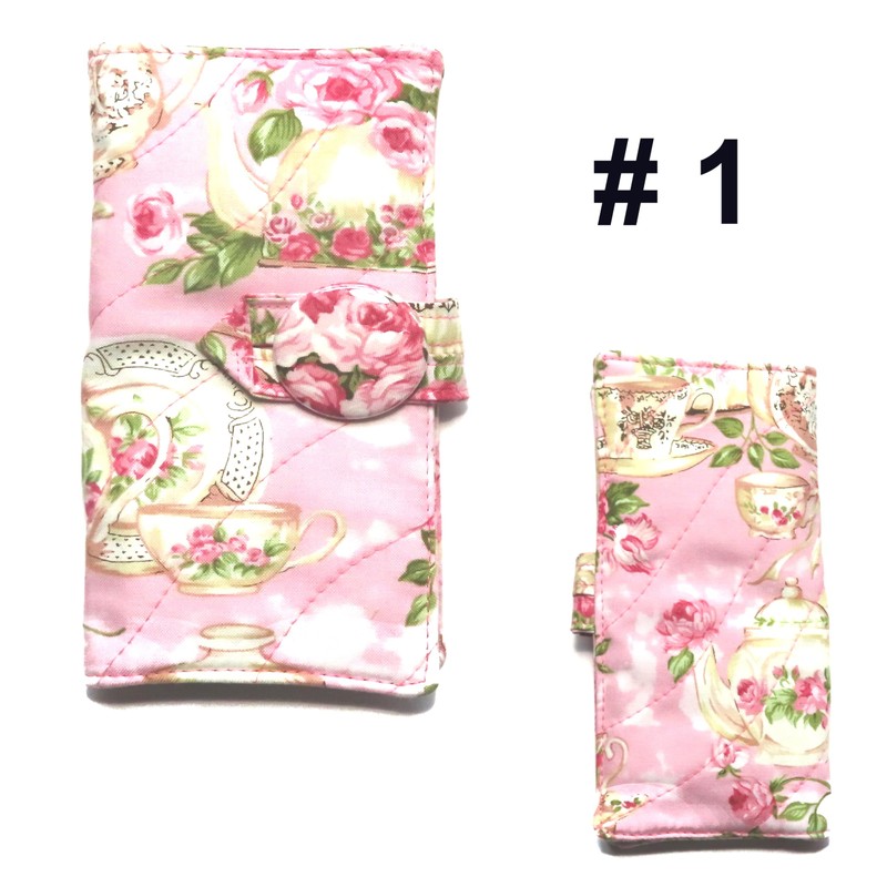 Tea Bag Wallet Includes 4 Tea Bags, Handcrafted, Four Pocket