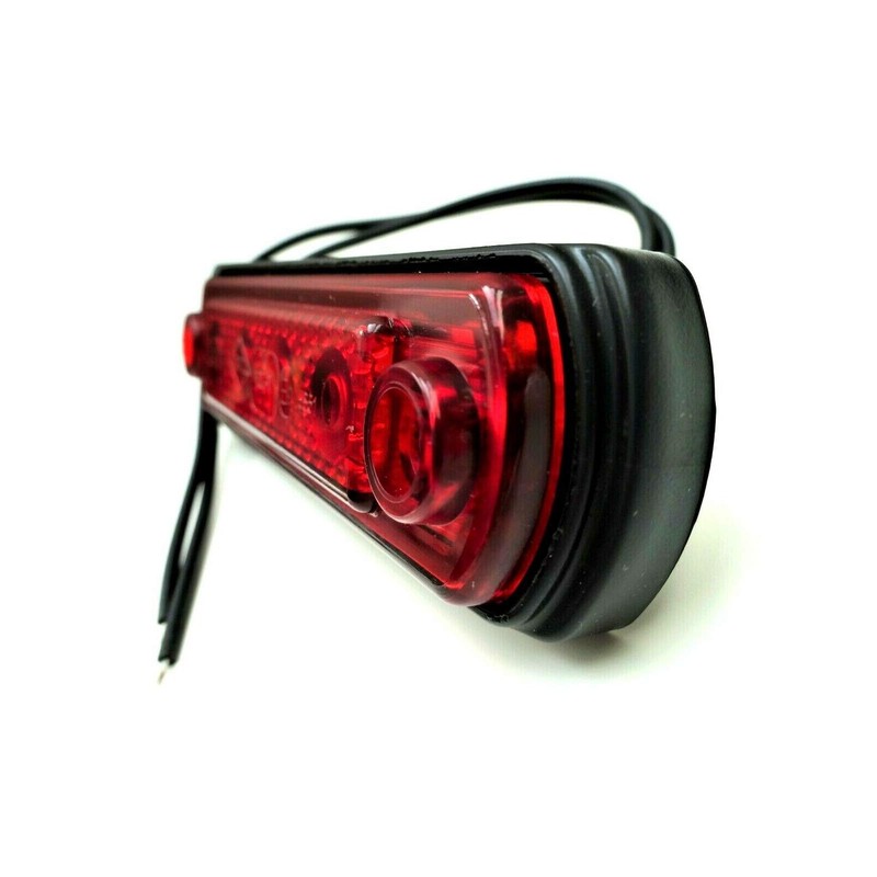 Matel Service Red LED outline light, marker light, position light