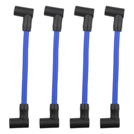 4 Pcs Marine Spark Plug Wire 6" High Performance Premium Marine Replacement for Evinrude OMC Johnson Spark Plug Wire Leads Set Sierra Boating Accessories Replace 18-8816-1 ZF478V