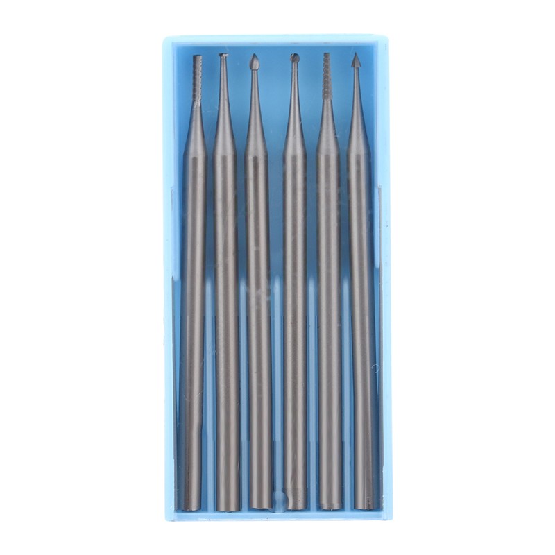 Miniature Drill Needle Engraving Milling Cutter Carving Bits Gold Silver