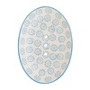 Ceramic soap dish Ollo handpainted with holes for water drainage