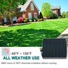Garden Hose 100ft, Lightweight & Heavy-Duty 1/2" Water Hose, Kink-Free,