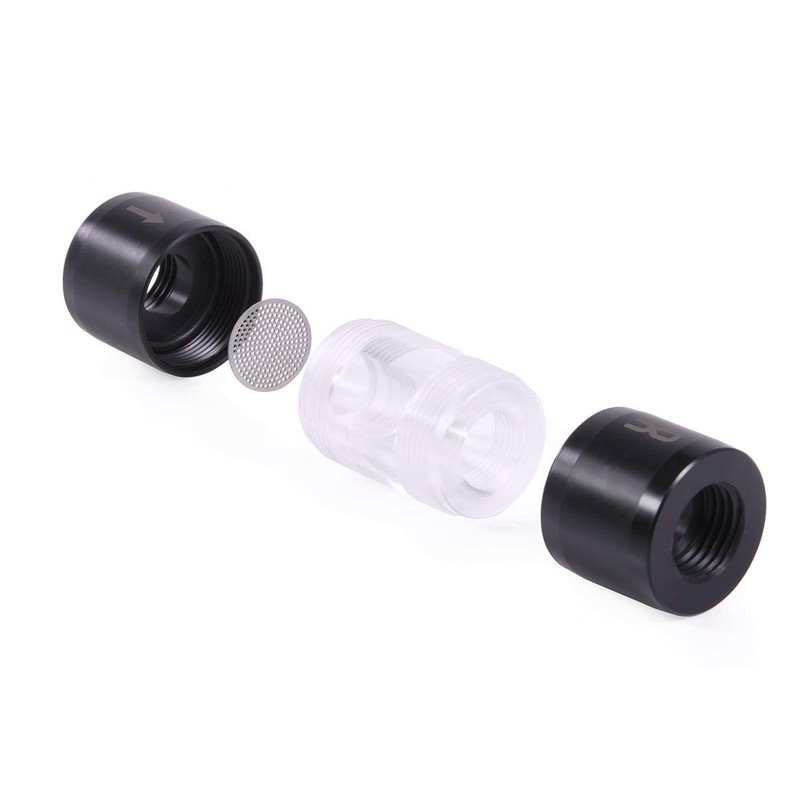 Aquatuning Alphacool 29142 Icicle Acrylic/Acetal Inline Filter G1/4 IG Water