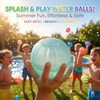 Reusable Water Balloons, 6 Pack Self-Sealing Quick Fill Water Balls
