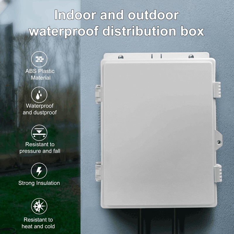 Namunanee Outdoor Electrical Junction Box, ABS Water Resistant Enclosure with