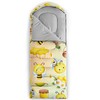 QOOMO Bee Honey Printed Camping Sleeping Bags,3 Season Warm &