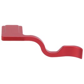 VBESTLIFE Camera Thumbs Up Grip Aluminium Alloy Thumb Rest Grip for Fuji XT4 (Black) (Red)