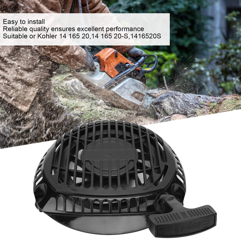 Pull Starter, Recoil Rewind Pull Starter Assembly Fits for 1416520S