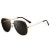 EYERNO Mirrored Aviator Sunglasses For Men Women Fashion Designer UV400