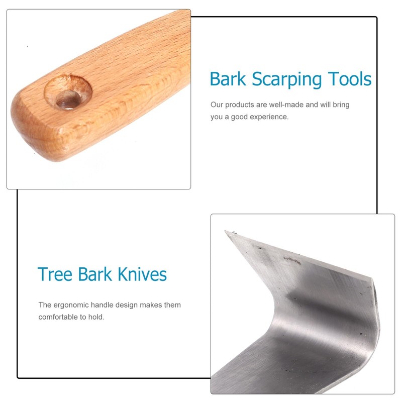 Housoutil Hand Tools Draw Shave Tool Bark Spud Debarking Tool