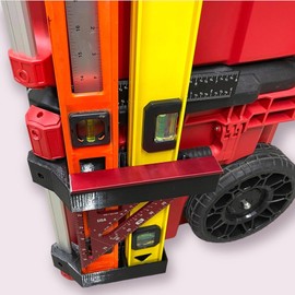 Dual Level + Square Edge + T-Square Holder (Right Side) for Milwaukee Packout